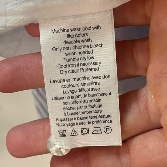 Veronica Beard Tilney Striped Jersey Paneled Cotton Poplin Midi Dress Large NWT - Picture 14 of 14